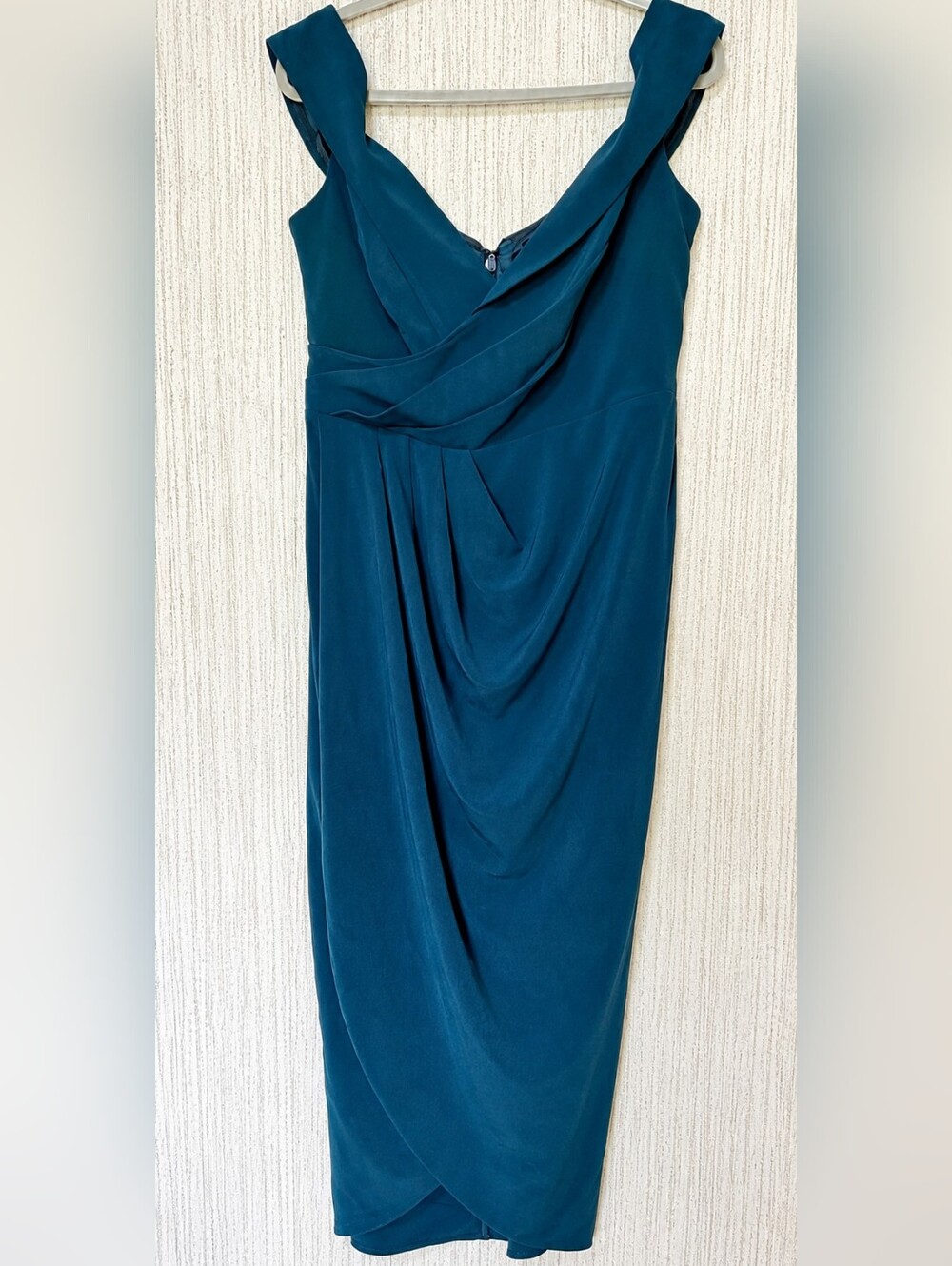 City Chix Size XXS 12 Teal Dress Smocking